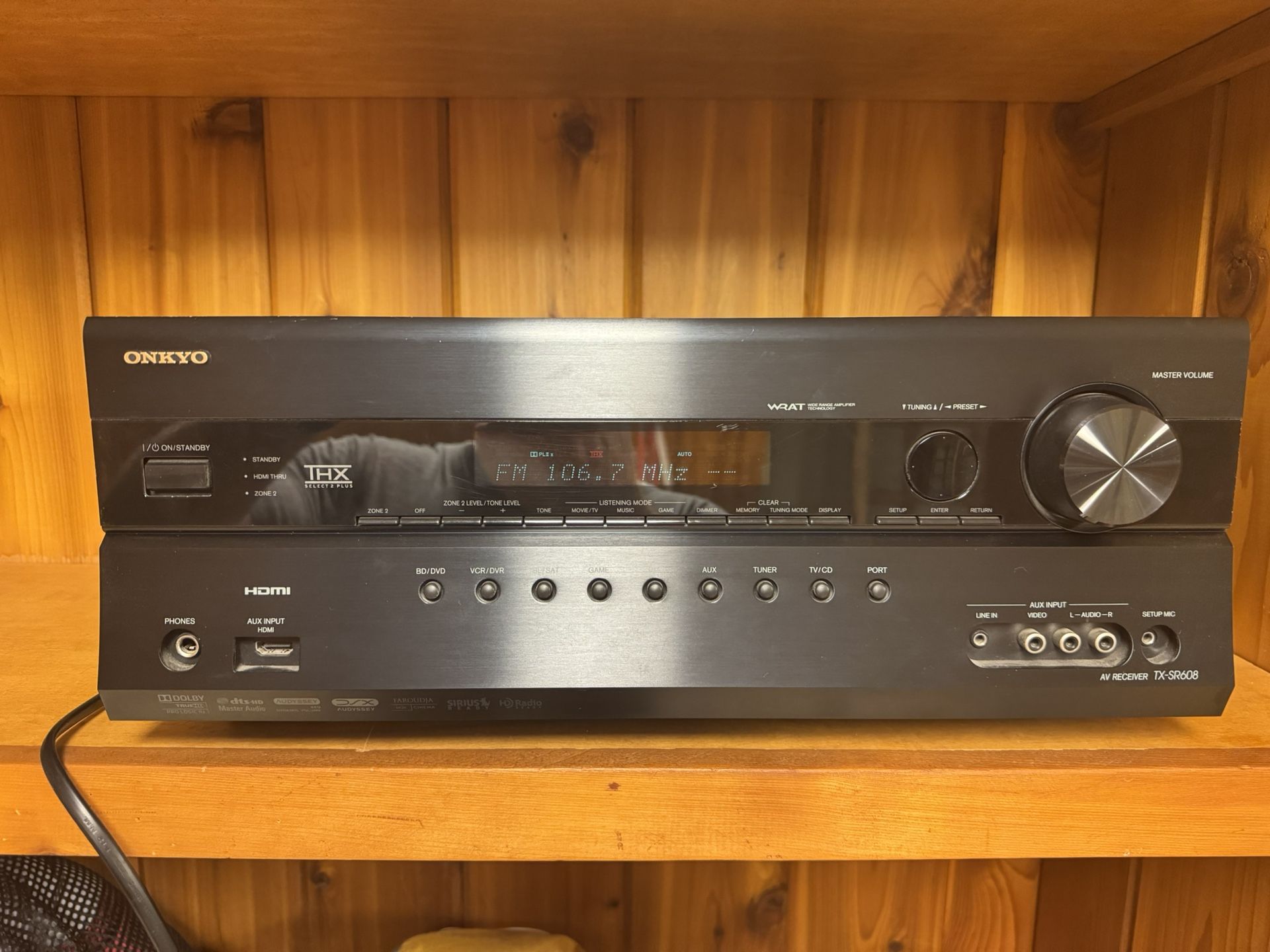 Onkyo TX-SR608 7.2 Channel AV Receiver