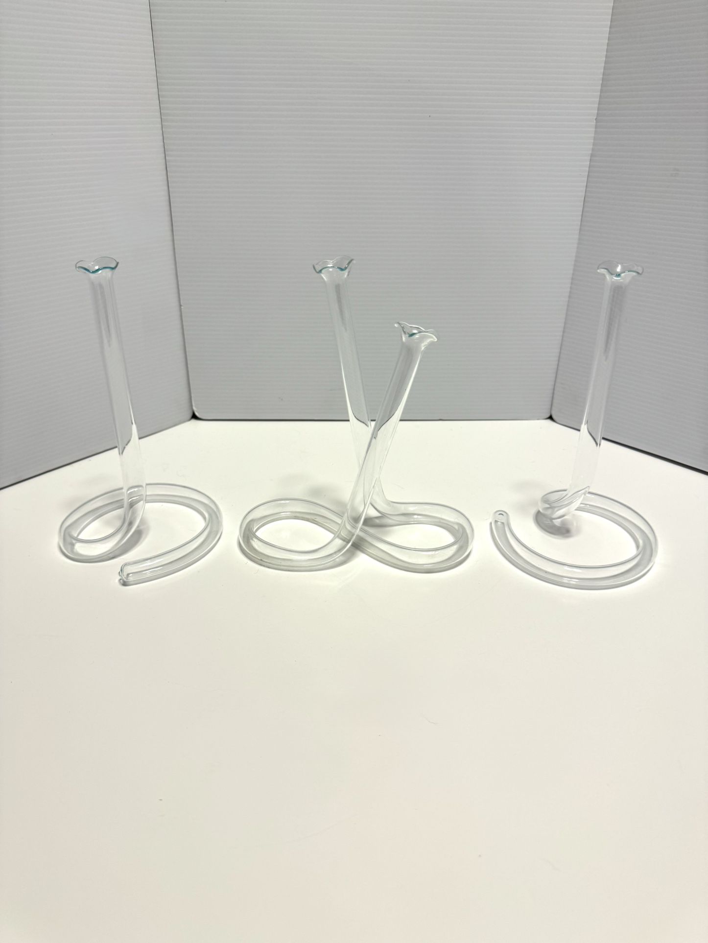 Antique Glass Plant Propagation / Flower Vases