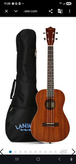 Kala KA-B Baritone Mahogany Ukulele with case