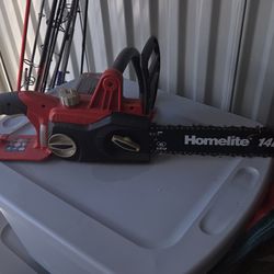 Homesite electric chainsaw