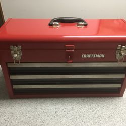 Craftsman Three Draw Toolbox 