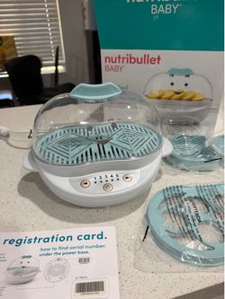 Nutribullet & steamer