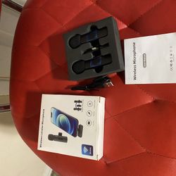 2 In 1 Wireless iPhone Microphone 