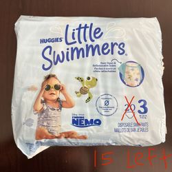 Swim Diapers Size 3