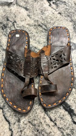 Men’s leather sandals