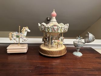 Carousel Horse Music Boxes