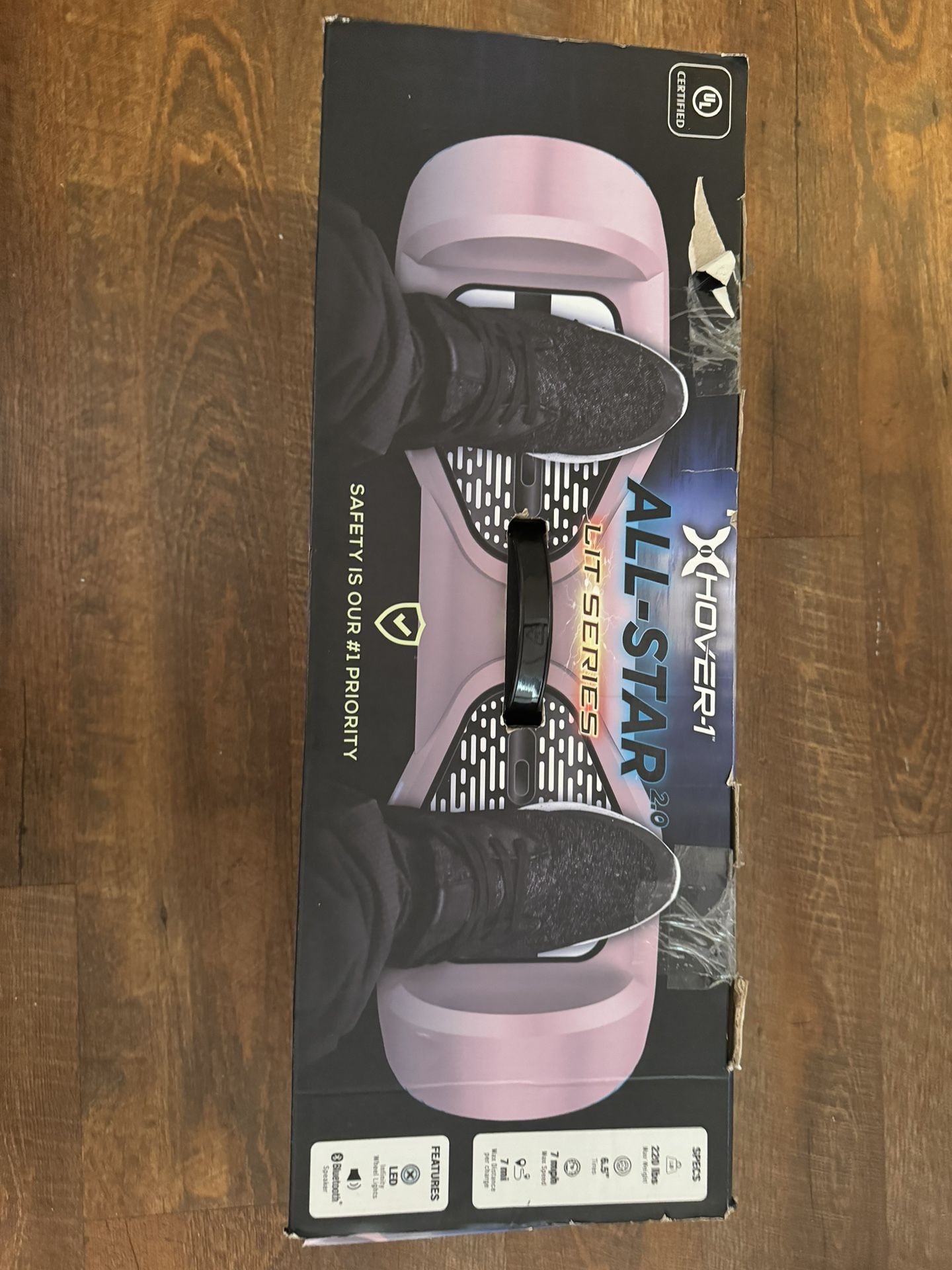 Hover-1 Allstar 2.0 Hoverboard Blush Pink, Lightweight & Bluetooth