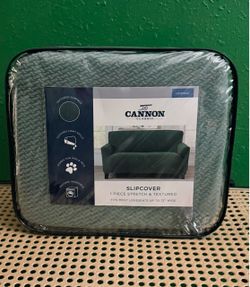 Cannon Classic Loveseat Slipcover Green