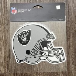 Raiders Decal 5” X 5” New. 