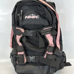 HMK Snowmobile Backpack Pink & Black GUC