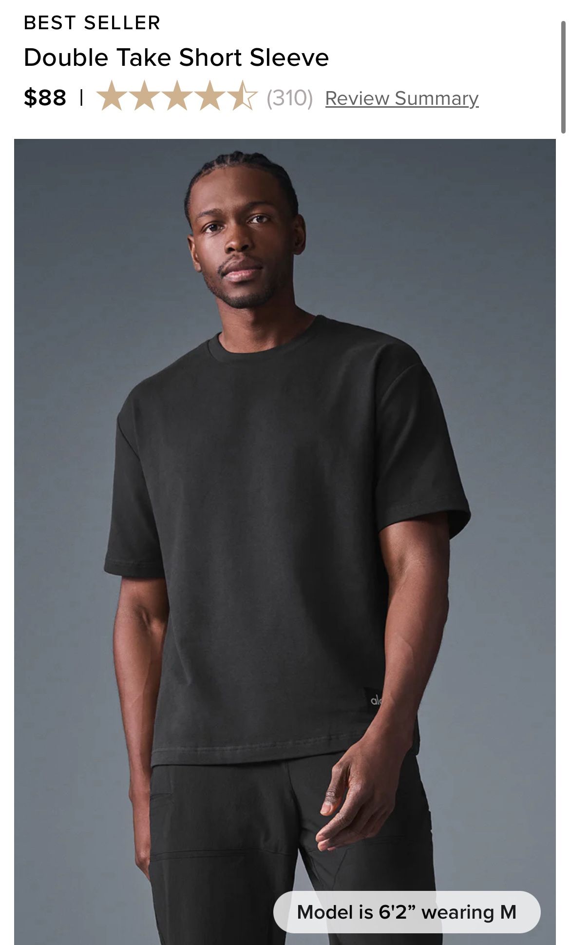 Alo Double Take Short Sleeve