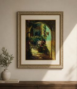 Floral Archway Painting
