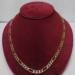 14k Gold Figaro Chain 20.1g - 24in - 4.8mm