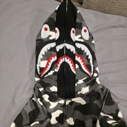 Glow In The Dark DOUBLE HOOD Bape Hoodie 