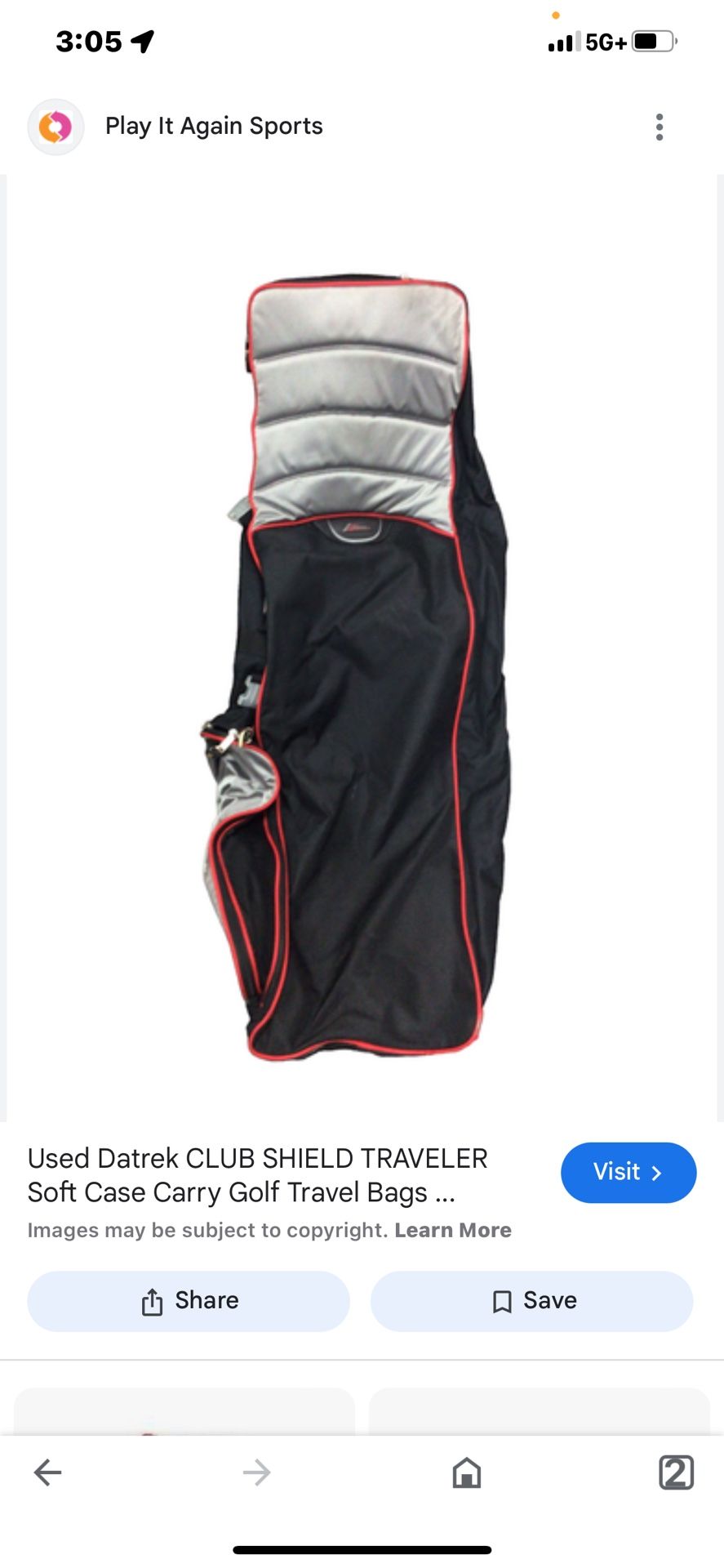 Calloway Golf Travel Bag