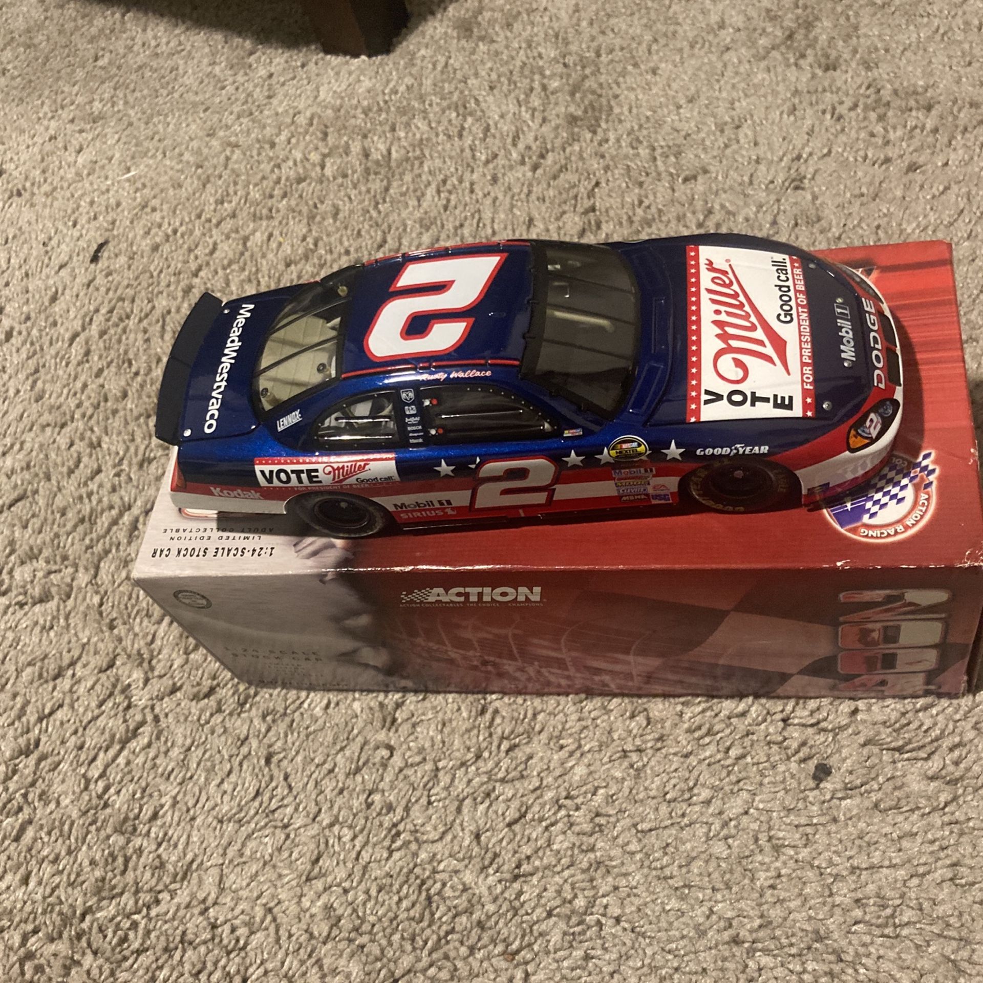 2004 Action Racing Rusty Wallace Race car Model