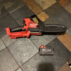 M 18 Milwaukee chainsaw 8 inches