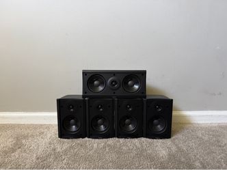 Yamaha 5 Home Theater Surround Speakers