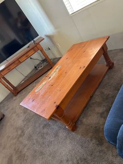 Solid Wood Coffee Table