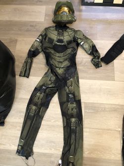 Halo soldier halloween costume size 8-10 medium kids