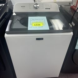 Washer, Maytag 27” Washer With Warranty