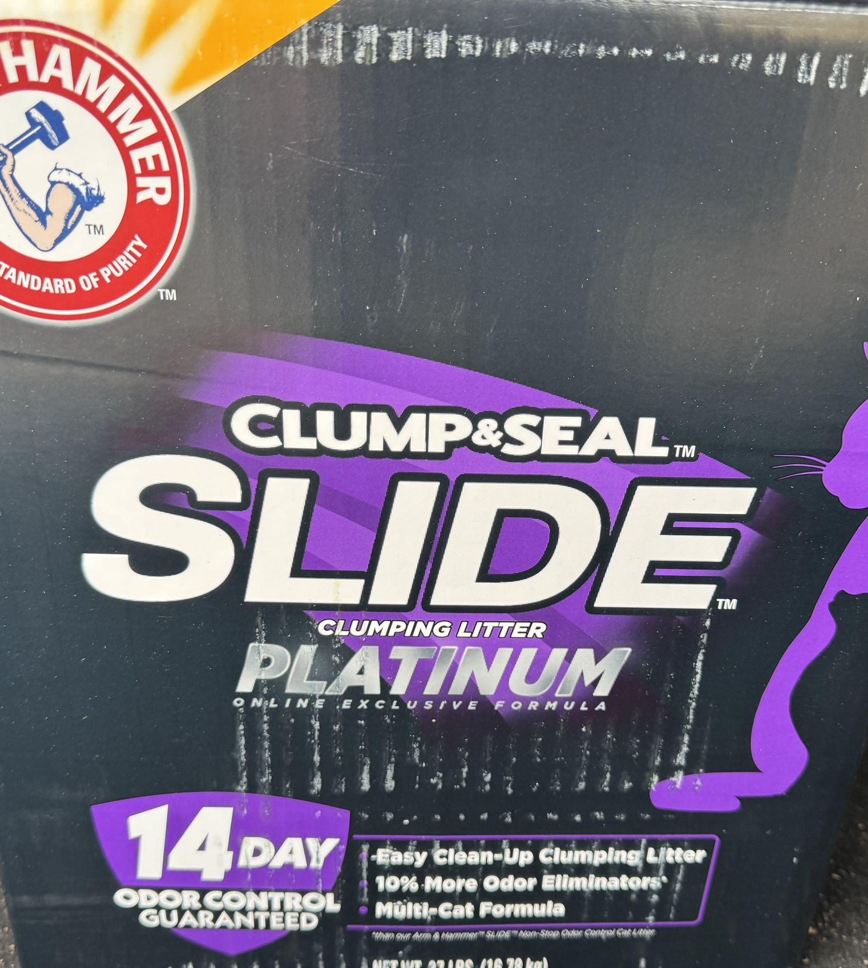 Arm & Hammer Clump & Seal Platinum Clumping Cat Litter