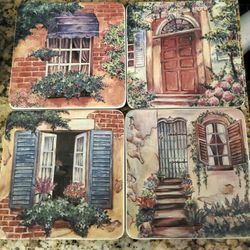 Set of 4 Decorative Trivets