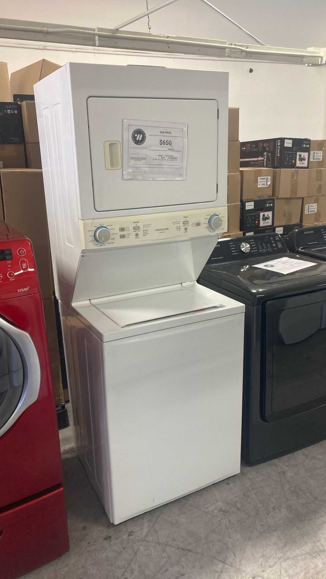 Frigidaire Laundry Center Gas Dryer And Washer