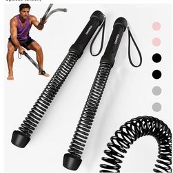 Ropeless Battle Ropes for Home Gym-Portable Cordless Training Rope Fitness Equipment