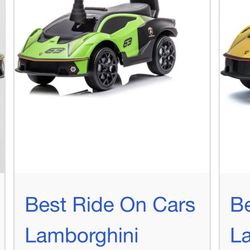Lamborghini Ride On car