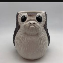 Disney Park Star Wars Coffee Mug The Last Jedi Porgs Ceramic Tea Cup 24oz