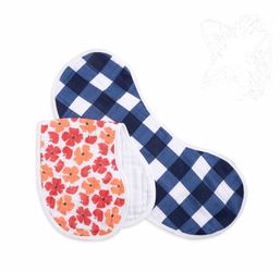 Adrn + anais classic burpy bib 2-pack