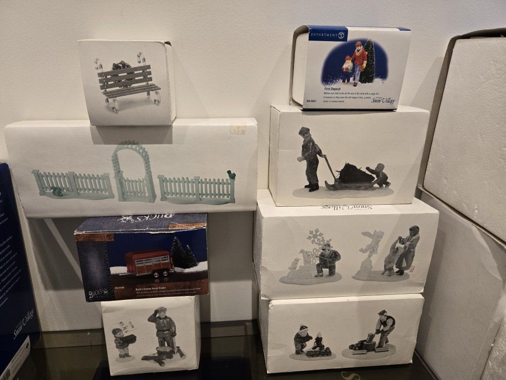 Depart.\nMent fifty six buildings and accessories