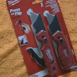 Milwaukee FASTBACK Folding Utility Knife Set
