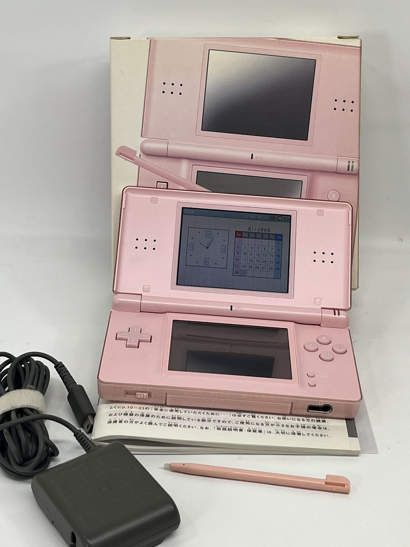 Nintendo DS Lite Handheld Console Coral Pink In Box Region Free
