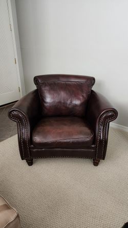 Cozy Large Leather Chair