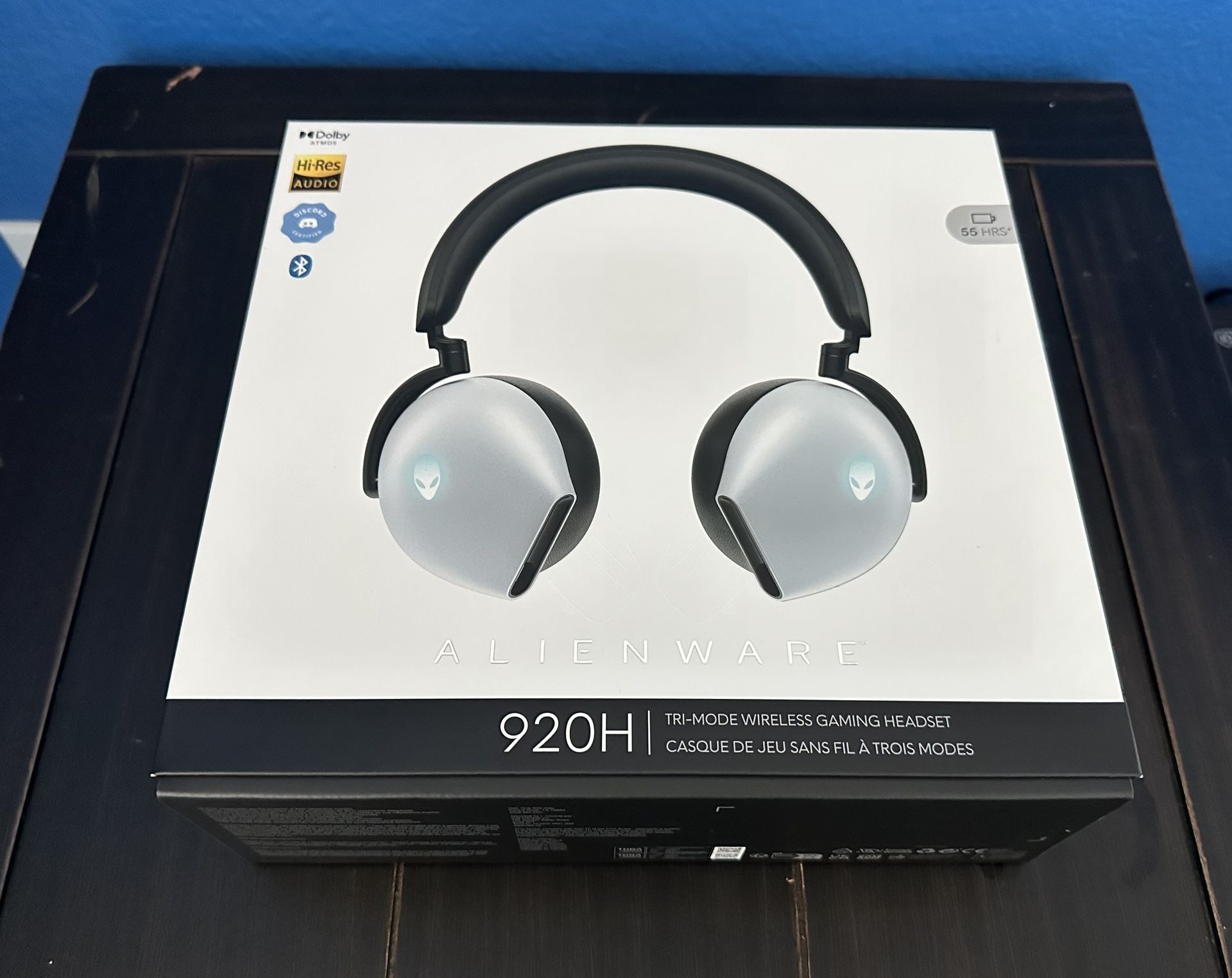 Alienware AW920H ワイヤレスゲーミングヘッドセット ホワイト