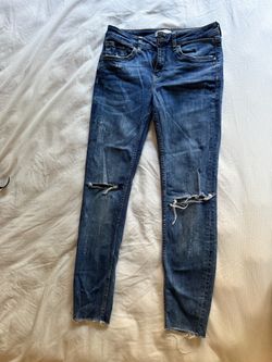 Low rise Zara skinny jeans