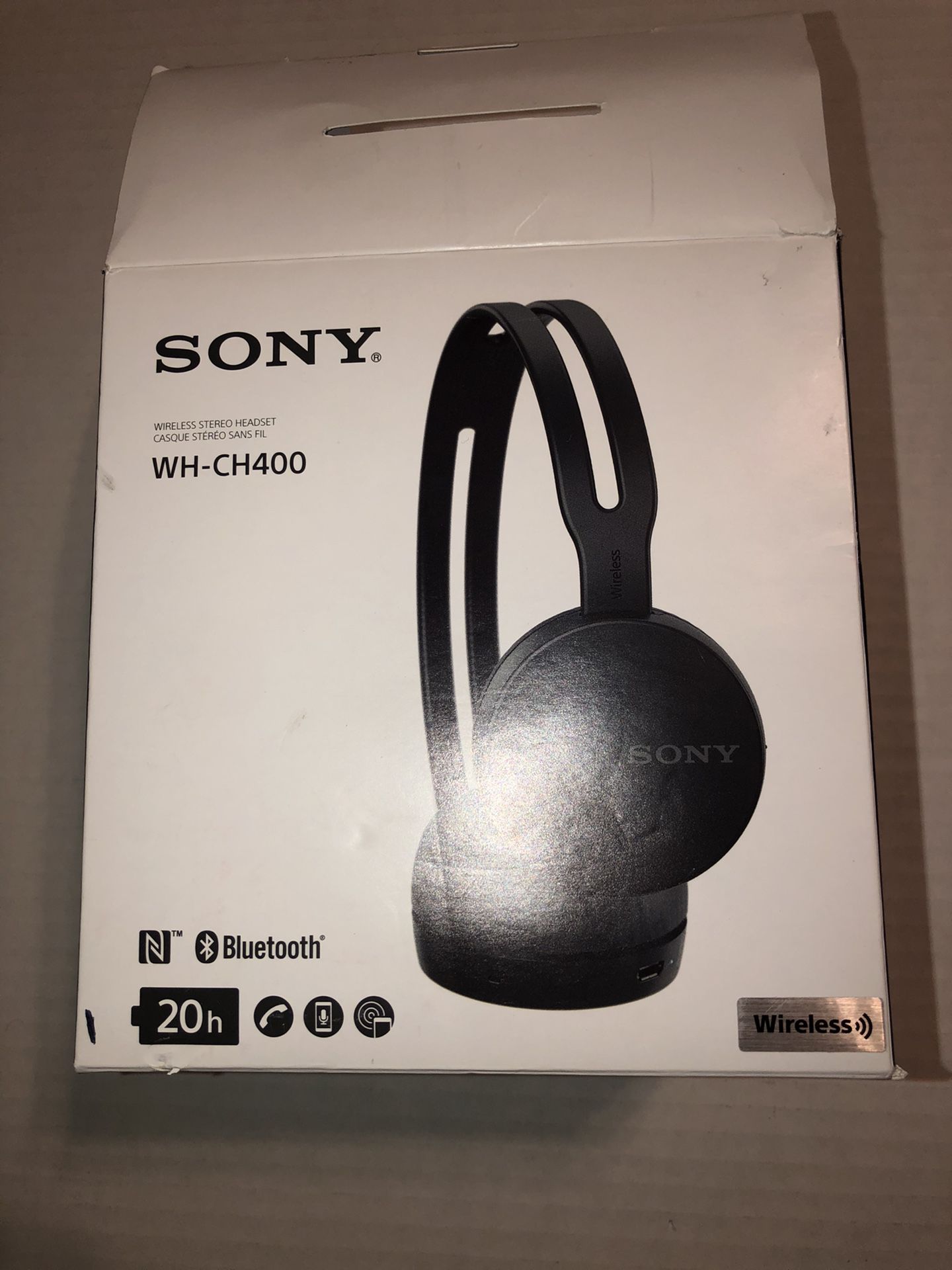 SONY WH-CH400 Wireless Stereo Headset