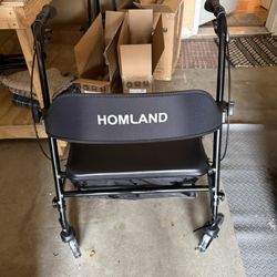 BRAND NEW Rolling Walker With Seat 