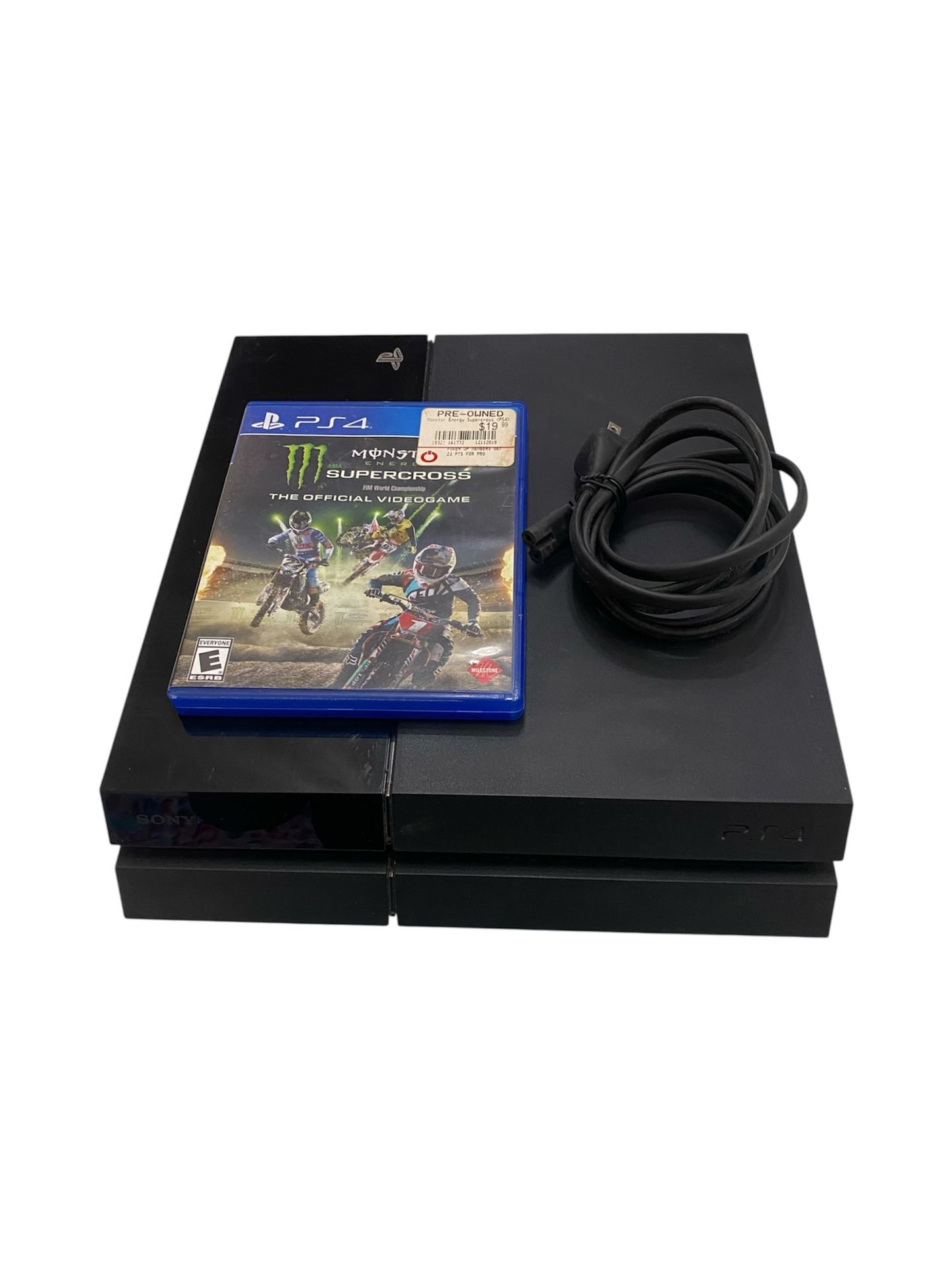 Sony PlayStation 4 500GB Gaming Console Black (CUH-1001A) W Monster Supercross