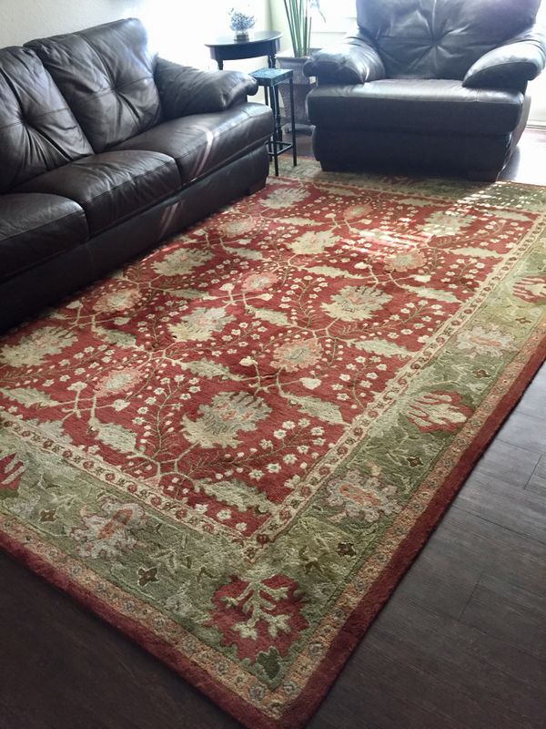 Pottery Barn Franklin Persian Style Rug 8x10 For In San