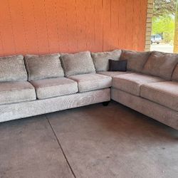 Beige Sectional Sofa