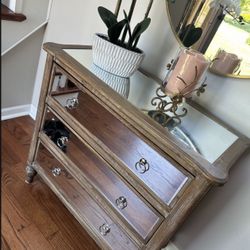 Mirrored Drawer And A Mirror 