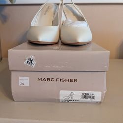 Mark Fisher Ivory Heels 