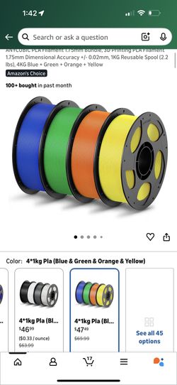 3D Printer Filament Anycubic