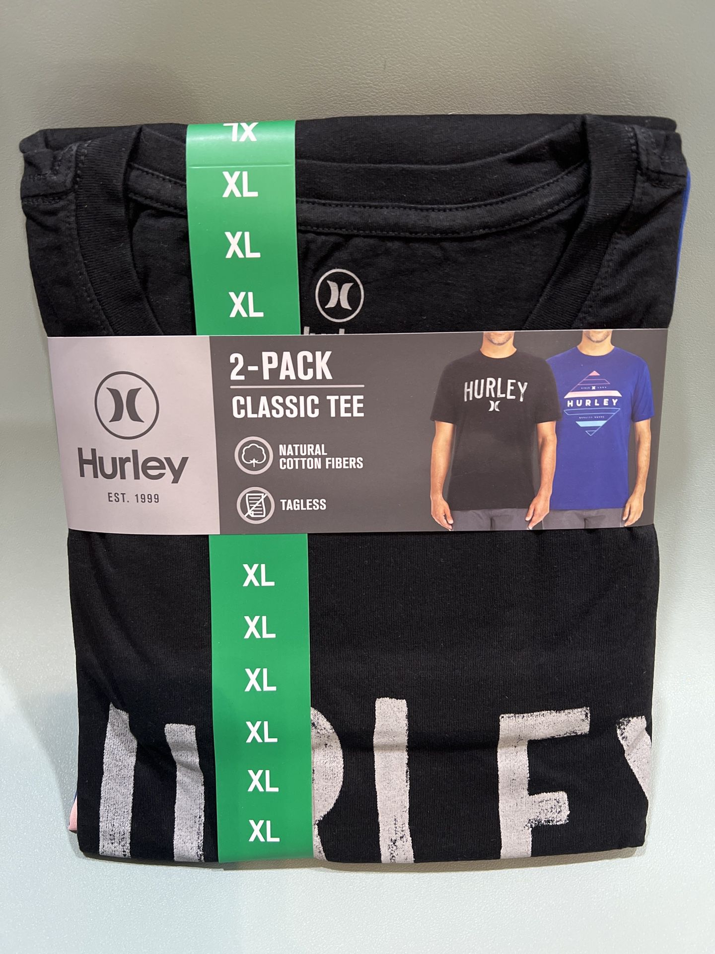 Brand New Men’s Hurley Tee Set Of 2 Size XL