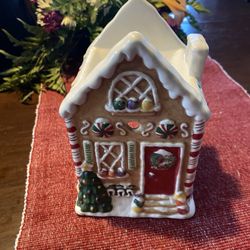 Vintage Gingerbread House Votive Candle Tart Warmer By Yankee Candle