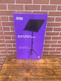 On-Stage Stands Music Stand w/ Tripod Base (SM7211B) location below  31705 Wesley Chapel blvd Fl 33543 Storage Mart