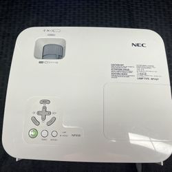 White NEC LCD Projector 